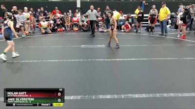 52 lbs Round 5 (8 Team) - Nolan Gatt, Backyard Brawlers vs Jake Silverstein, Terps Northeast ES