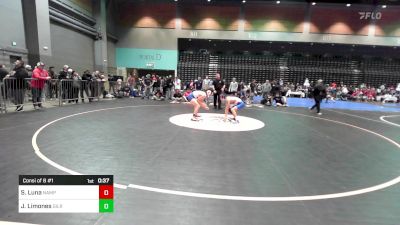 120 lbs Consi Of 8 #1 - Simon Luna, Nampa vs Jose Limones, Gilroy