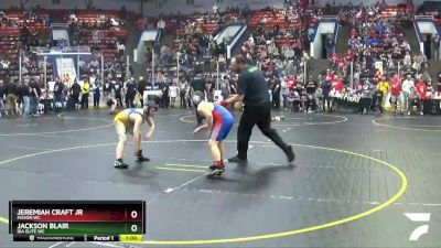 112 lbs Quarterfinal - Jackson Blair, Ida Elite WC vs Jeremiah Craft Jr, Mason WC