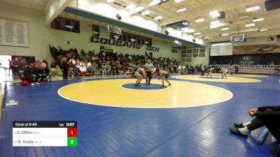 123 lbs Consi Of 8 #2 - Dale OBlia, Mullen (CO) vs Slater Hicks, Valencia