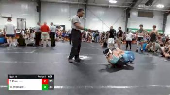 100 lbs Round 4 (8 Team) - Walker Woodard, Steel Valley Renegades vs Tommy Perez, Reverence Wrestling Club