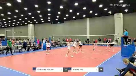 Iw bay 15 mizuno vs Ti elite 15.2 - 2022 JVA World Challenge presented by Nike - Expo Only