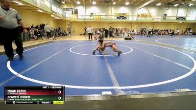 45-50 lbs Cons. Semi - Bowen Joiner, Lebanon Yellowjacket Wrestling vs Noah Estes, El Dorado Springs