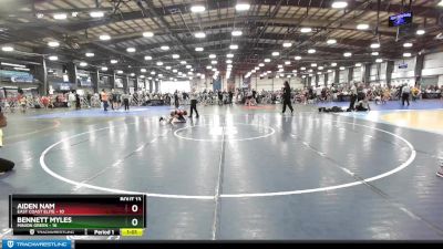 80 lbs Rd# 7- 10:45am Saturday Final Pool - Bennett Myles, Minion Green vs Aiden Nam, East Coast Elite