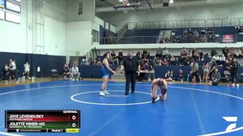 170 lbs Semifinal - Joye Levendusky, Southern Oregon vs Jolette Miner-Ho, University Of Providence