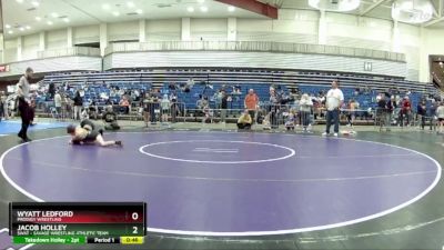 87 lbs Cons. Round 2 - Wyatt Ledford, Prodigy Wrestling vs Jacob Holley, SWAT - Savage Wrestling Athletic Team