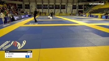 ZETALYN AGUON vs ARIANNA ROSE 2019 Pan Kids Jiu-Jitsu IBJJF Championship