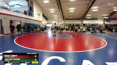 150 lbs Cons. Round 2 - Brady Dibble, Natrona County vs Treysen Parker, Douglas