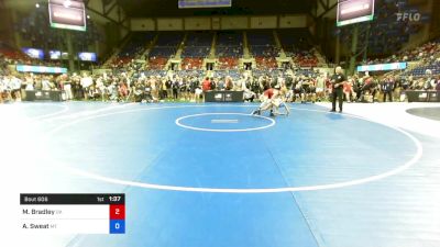 94 lbs Rnd Of 64 - Maxwell Bradley, Oklahoma vs Aiden Sweat, Montana