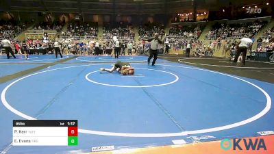 95 lbs Final - Pj Kerr, Tuttle Wrestling vs Emmie Evans, Tironook Wrestling