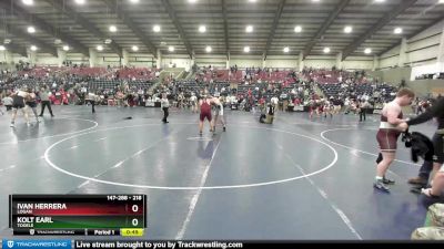 218 lbs Cons. Round 4 - Kolt Earl, Tooele vs Ivan Herrera, Logan