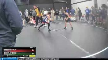 50 lbs Emma Jimenez, Team Bear White vs Landon Fults, Eastside