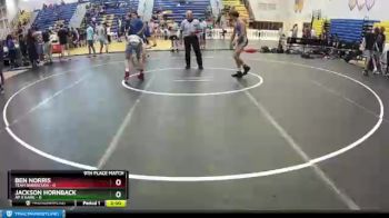106 lbs Placement (16 Team) - Ben Norris, Team Barracuda vs Jackson Hornback, AP X Kame