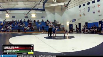 75 lbs Placement (4 Team) - Lucas Millspaugh, Bloomington South vs Haedyn Cochran, Perry Meridian