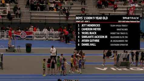 Youth Boys' 1500m, Finals 1 - Age 9