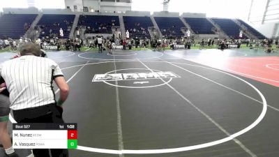 86 lbs Semifinal - Marcia Nunez, Redwave vs Abel Vasquez, Poway Elite