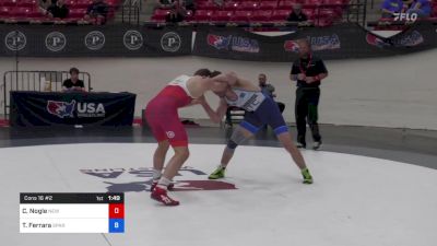 61 kg Cons 16 #2 - Coleman Nogle, New England Regional Training Center vs Tyler Ferrara, Spartan Combat Rtc/ Tmwc