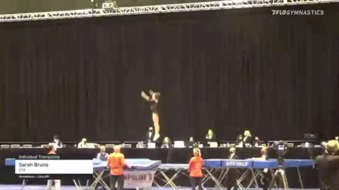 Sarah Bruno - Individual Trampoline, ETA - 2021 USA Gymnastics Championships