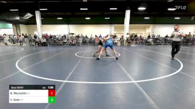 150 lbs Round Of 128 - Braden Reynolds, NC vs Victor Soto, Pr