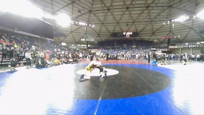 154.3 Quarterfinal - Luke McNeley, Eatonville Cruisers Wrestling vs Justin Feldman, South West Washington Wrestling Club