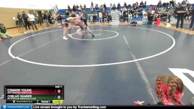 125 lbs Round 1 - Connor Young, NW Spartans Wrestling vs Coelho Sharpe, Mt Spokane Wrestling Club