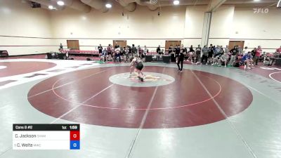 48 kg Cons 8 #2 - Caleb Jackson, Champions Wrestling Club vs Cole Welte, MWC Wrestling Academy