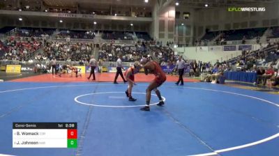 174 lbs Consolation - Brandon Womack, Cornell vs Josef Johnson, Harvard