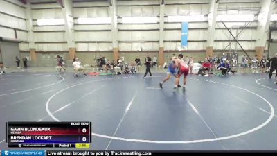 195 lbs 1st Place Match - Gavin Blondeaux, Nevada vs Brendan Lockart, Montana