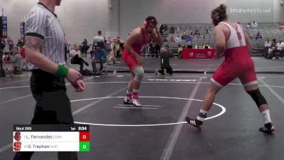 285 lbs Rd Of 16 - Lewis Fernandes, Cornell vs Owen Trephan, NC State