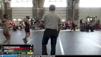 96 lbs Round 2 (8 Team) - Tyler Youngcourt, Mat Assassins vs Jake Amiott, NCWAY Crusaders