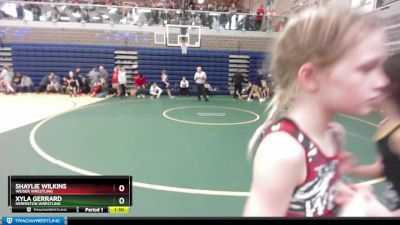 54 lbs Round 5 - Shaylie Wilkins, Weiser Wrestling vs Xyla Gerrard, Hermiston Wrestling