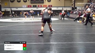 197 lbs Quarterfinal - Niko Capello, Maryland vs Landon Pelham, Central Michigan