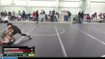 88 lbs Round 4 (8 Team) - Jaron Bensinger, NCWAY vs Brandan McLaughlin, Terps Xpress