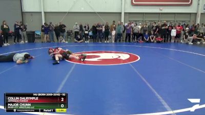 92 lbs Champ. Round 1 - Major Chunn, River City Wrestling LLC vs Collin Dalrymple, Jefferson Forrest