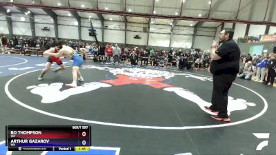 165 lbs Cons. Round 5 - Bo Thompson, WA vs Arthur Gazarov, WA