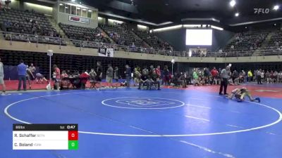 66 lbs Consolation - Rhys Schaffer, Bethel, PA vs Cooper Boland, York, PA