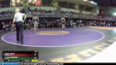 138 lbs Placement (16 Team) - Luke Mead, Norfolk vs Tyson Brown, Blair