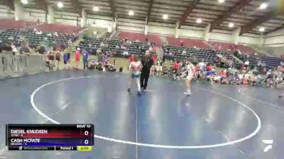 101 lbs Round 4 (6 Team) - Diesel Knudsen, Utah vs CASH MCFATE, Nevada