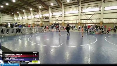 67 lbs Semifinal - Viliami Nau Rarick, Westlake Wrestling Club vs Luke Abbott, Sanderson Wrestling Academy