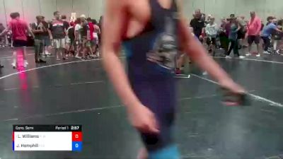 126 lbs Cons. Semi - Luke Williams, Florida vs Jackson Hemphill, Florida