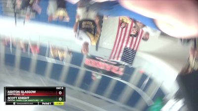 88-92 lbs Round 2 - Scott Knight, Crystal River Club Wrestling vs Ashton Glasgow, Unattached