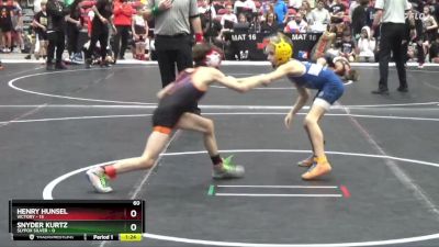 60 lbs Round 4 (6 Team) - Henry Hunsel, Victory vs Snyder Kurtz, SlyFox Silver