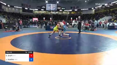 72 kg Consolation - Easton Graff, Kentucky vs Justin Koethe, Ubasa Wrestling Academy