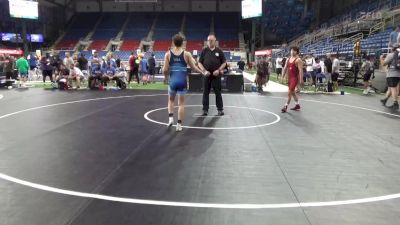 126 lbs Cons Semi - Isaiah Jones, Oklahoma vs Clinton Shepherd, Indiana