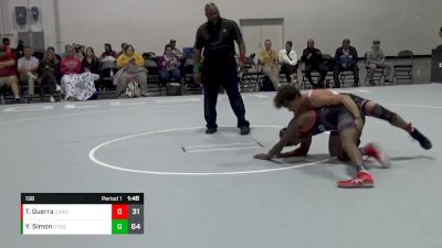 138 lbs Round 3 (6 Team) - Tyler Guerra, Team Carnage vs Yanik Simon, Stronghold