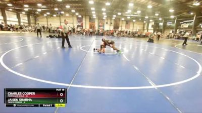 72 lbs Rd# 8- 12:30pm Saturday Final Pool - Charles Cooper, Maryland Gold vs Jaisen Sharma, Terps Xtreme