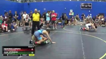 100 lbs Round 4 (6 Team) - Demitiros Carrera, American Gladiators vs Gage Spurgeon, Team Iowa Blue