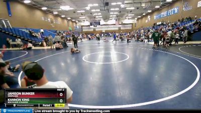 38-40 lbs Round 2 - Kannon King, Box Elder Stingers vs Jamison Bunker, Westlake