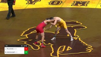 141 lbs Jack Mutchnik, American vs Mark McConnell, Wyoming