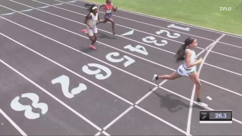 Youth Girls' 200m, Prelims 10 - Age 13